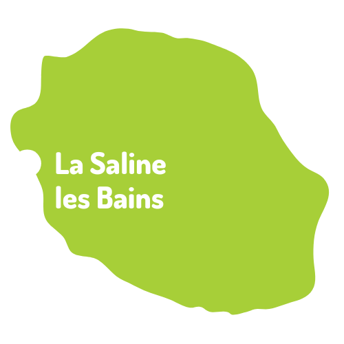 La Saline les Bains, située sur la côte Ouest de La Réunion