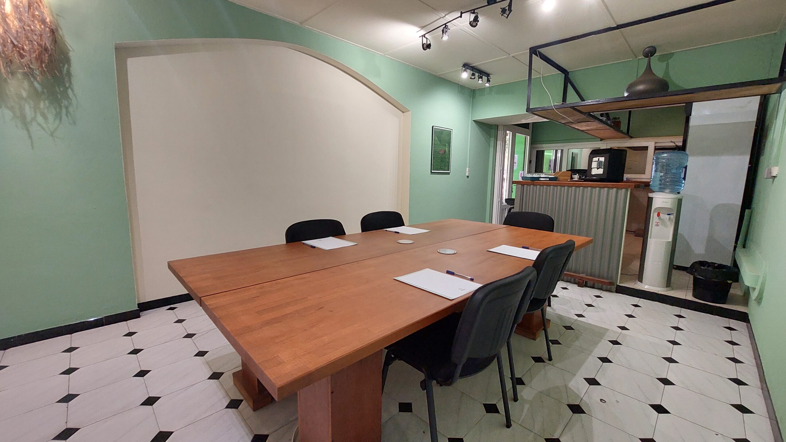 Salle Papangue 10 personnes réunion Vert Tu Oses
