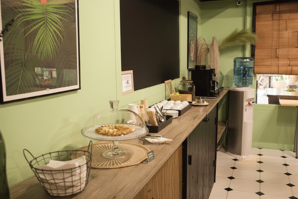 Café accueil séminaire groupe Vert Tu Oses La Réunion