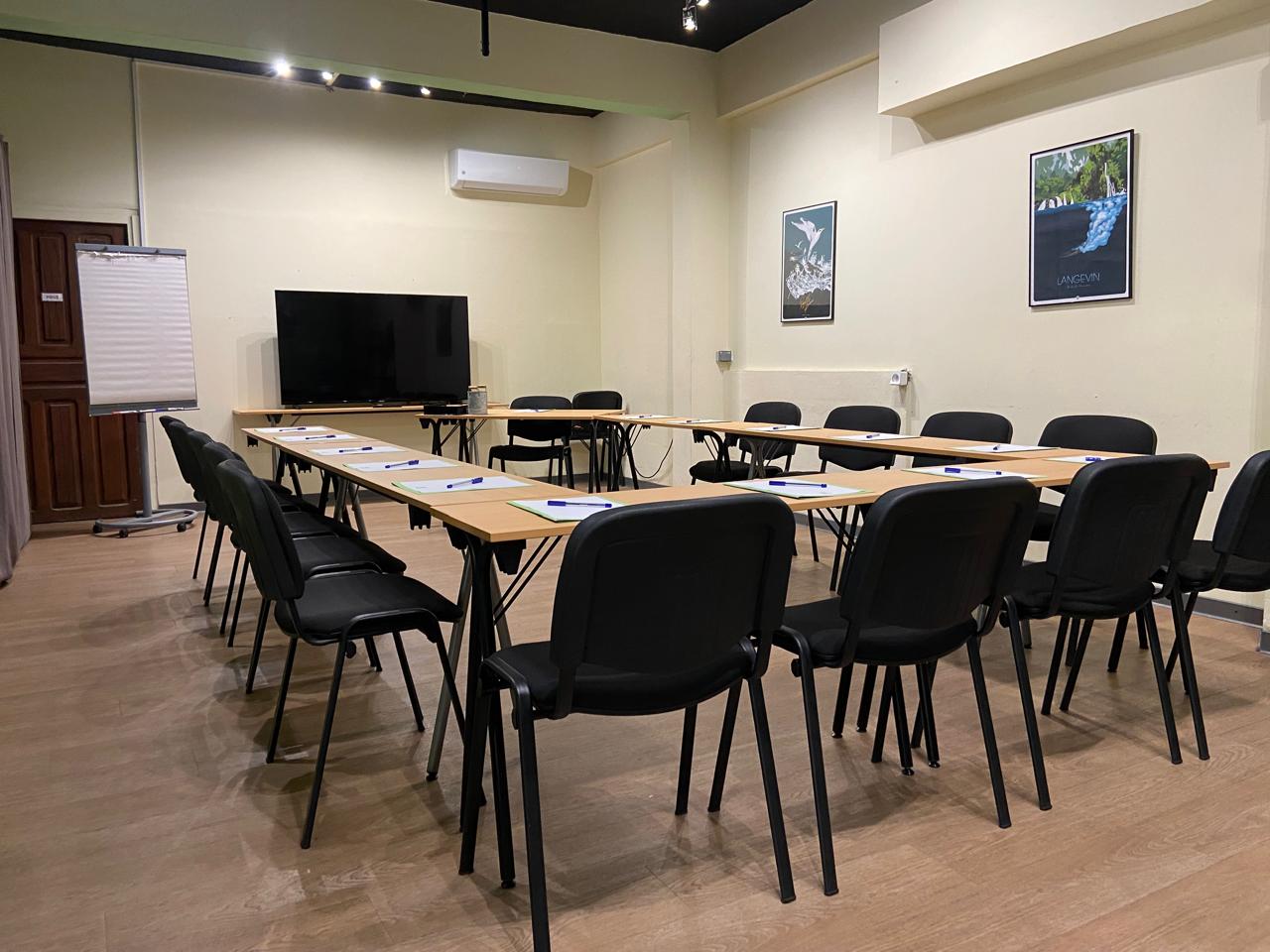 Salle Paille en Queue séminaire Vert Tu Oses La Saline-les-Bains